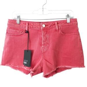 Paige NWT Women's Emmitt Relaxed Cut-Off Shorts in Vintage Wildflower Size 28